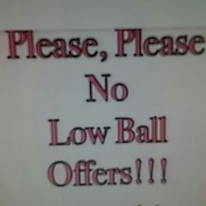 No low balls